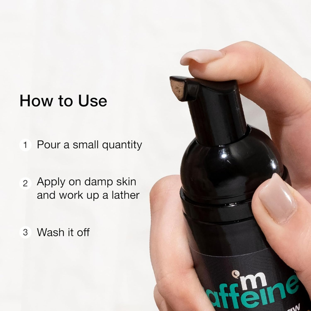 Picture of mCaffeine Coffee Foaming Face Wash - 75ml expiry (9/25)