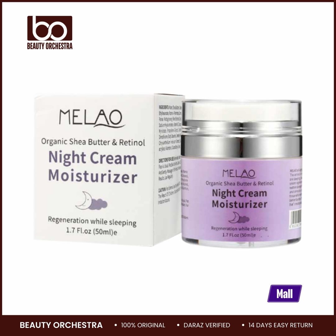 Picture of Melao Organic Shea Butter & Retinol Night Cream – 50ml