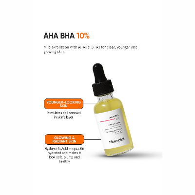 Picture of Minimalist AHA BHA 10% Face Exfloiator - 30ml