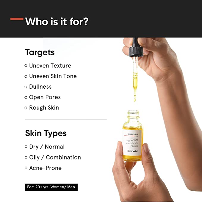 Picture of Minimalist AHA PHA BHA 32% Face Peel - 30ml