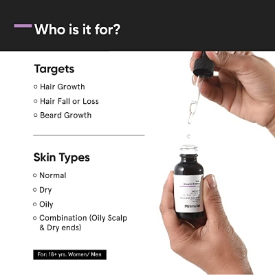 Picture of Minimalist Hair Growth Actives 18% Hair Growth Serum - 30ml