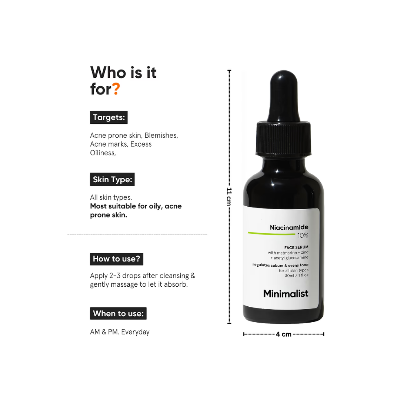 Picture of Minimalist Niacinamide 10% Face Serum - 30ml