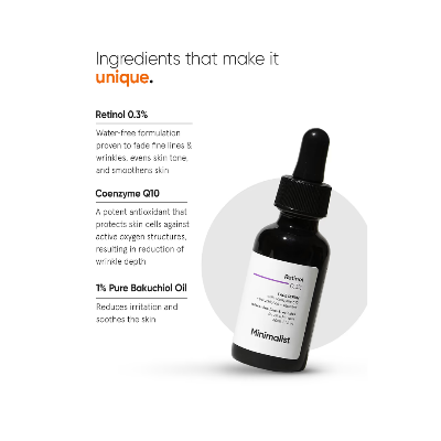 Picture of Minimalist Retinol 0.3% Face Serum - 30ml