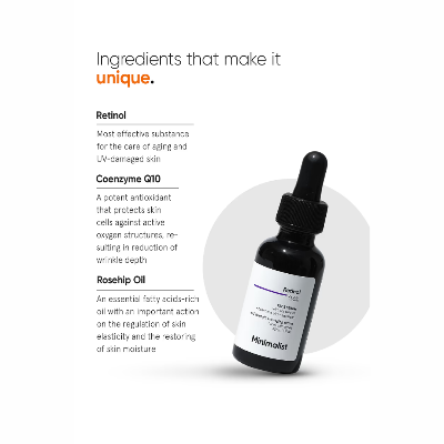 Picture of Minimalist Retinol 0.6% Face Serum - 30ml