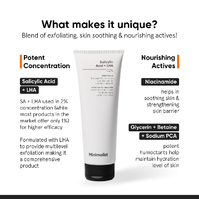 Picture of Minimalist Salicylic Acid + LHA 02% Body Wash – 200ml