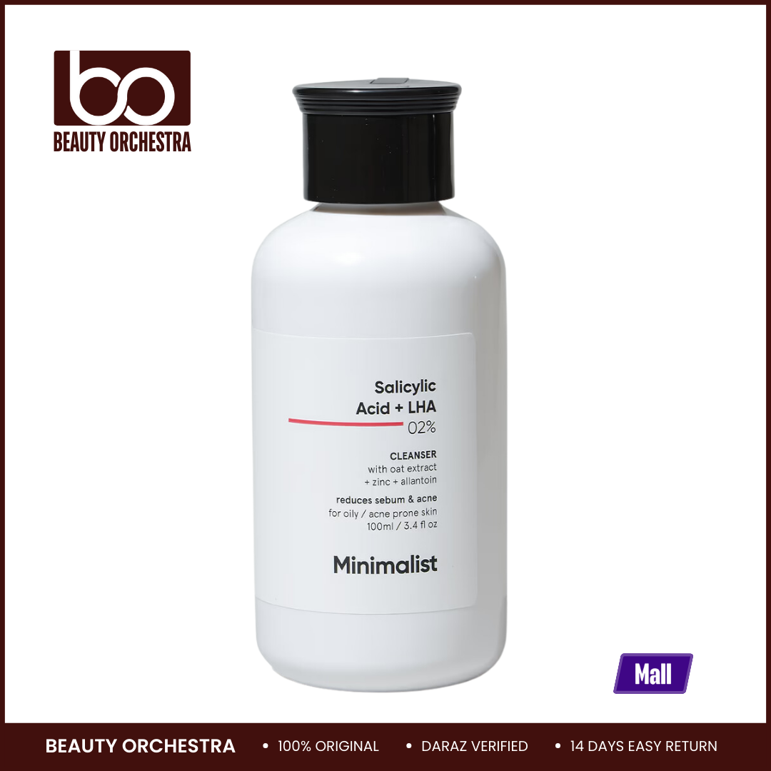 Picture of Minimalist Salicylic Acid + LHA 2% Cleanser - 100ml