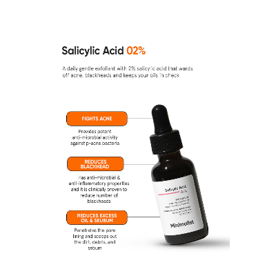 Picture of Minimalist Salicylic Acid 2% Face Serum - 30ml