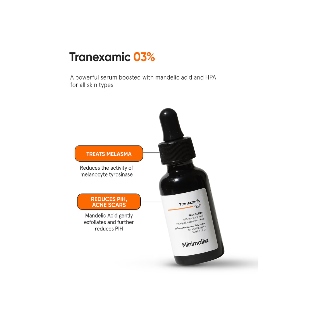 Picture of Minimalist Tranexamic 3% Face Serum - 30ml
