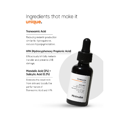 Picture of Minimalist Tranexamic 3% Face Serum - 30ml