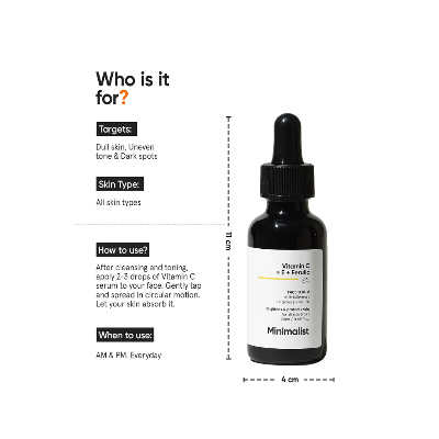 Picture of Minimalist Vitamin C + E + Ferulic 16% Face Serum - 20ml
