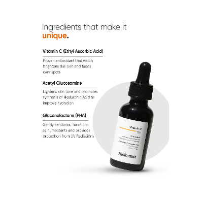 Picture of Minimalist Vitamin C 10% Face Serum - 30ml