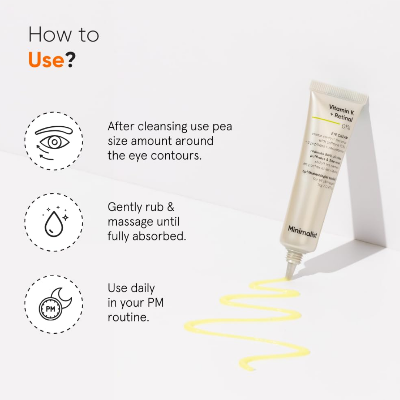 Picture of Minimalist Vitamin K + Retinal 01% Under Eye Cream – 14g