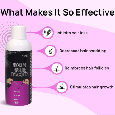 Picture of Morr F 10% Minoxidil and Finasteride Topical Solution - 60ml