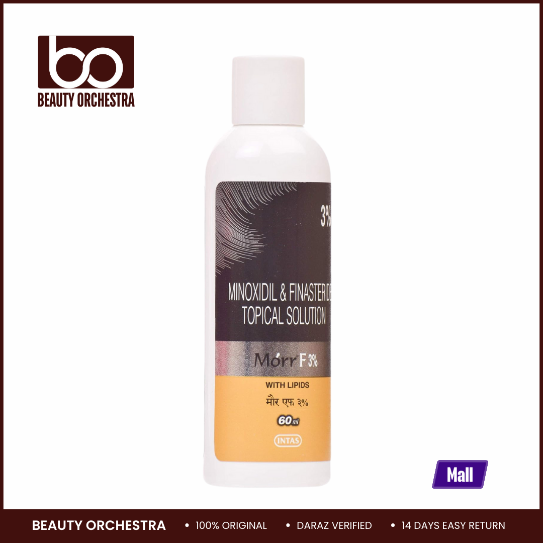Picture of Morr F 3% Solution for Hair Regrowth - 60ml
