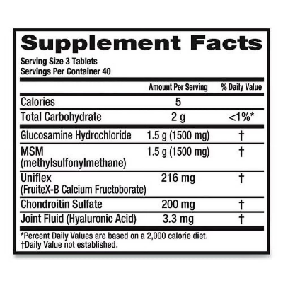 Picture of Move Free Advanced Plus MSM - 120 tablets