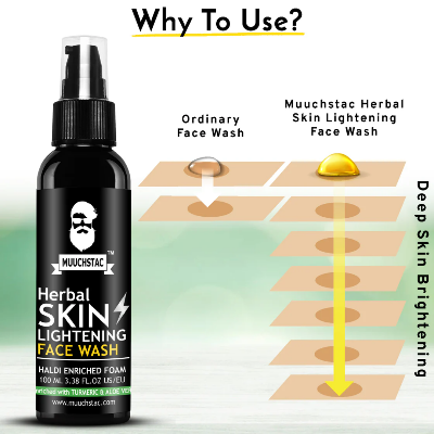 Picture of Muuchstac Herbal Skin Lightening Face Wash - 100ml