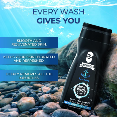 Picture of Muuchstac Ocean 3-in-1 Body Wash - 200ml