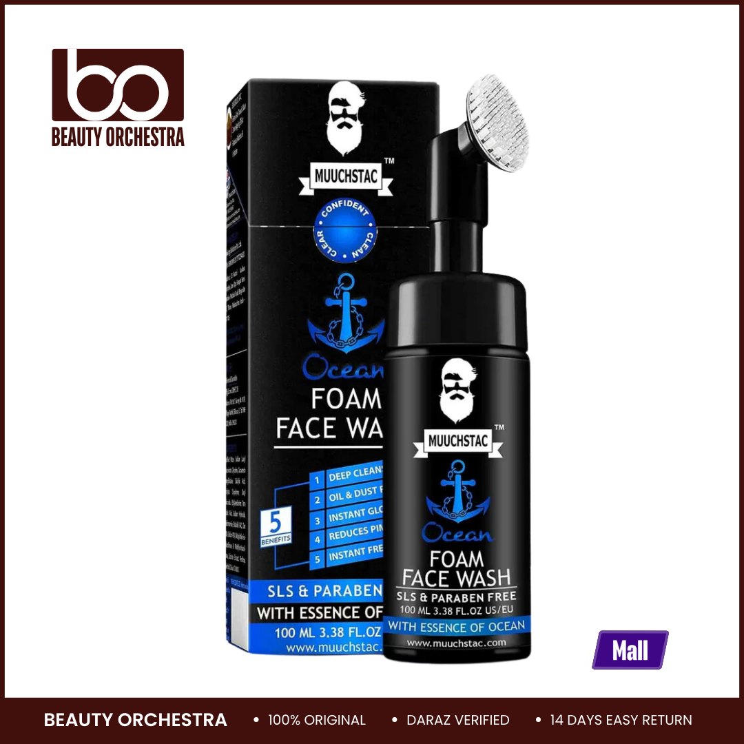 Picture of Muuchstac Ocean Foam Face Wash - 100ml