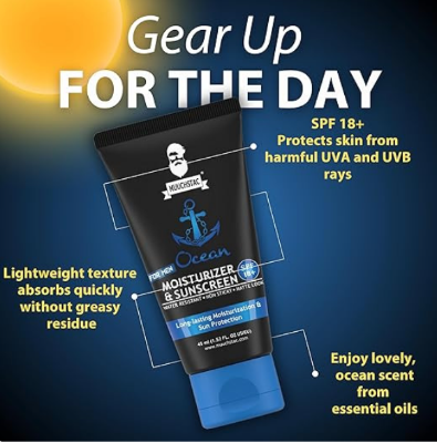 Picture of Muuchstac Ocean Moisturizer & Sunscreen 45ml SPF 18+ 45ml