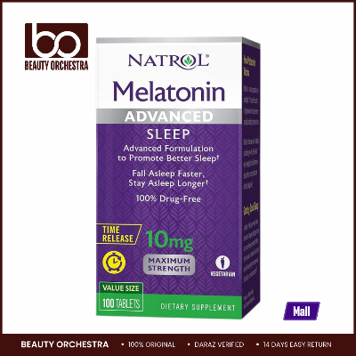 Picture of Natrol Melatonin 10mg (Advanced Sleep, Time Release) - 100 Tablets