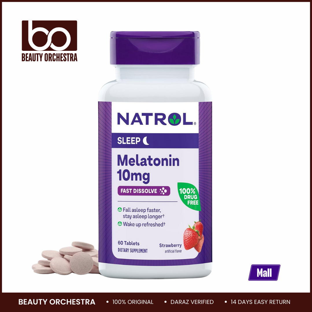 Picture of Natrol Melatonin Fast Dissolve 10mg - 60 Tablets