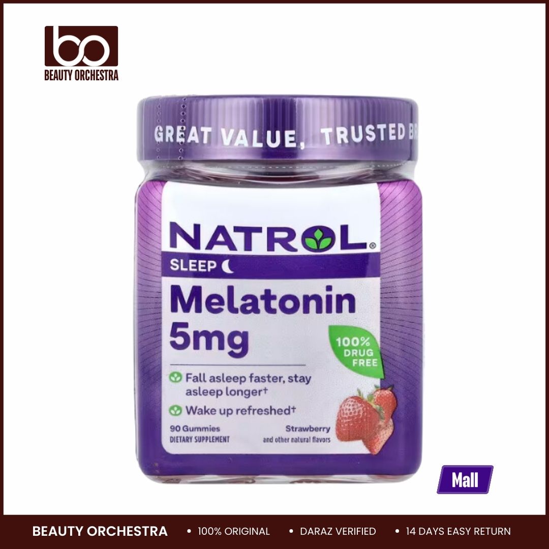 Picture of Natrol Melatonin Gummies 5mg, 90 counts, Strawberry