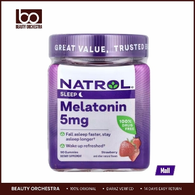 Picture of Natrol Melatonin Gummies 5mg, 90 counts, Strawberry