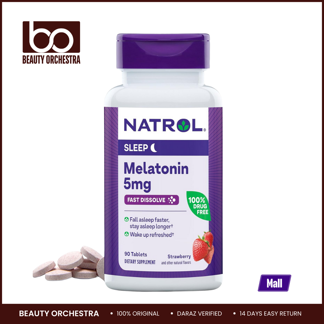 Picture of Natrol Sleep Melatonin 5mg Fast  Dissolve - 90 Tablets