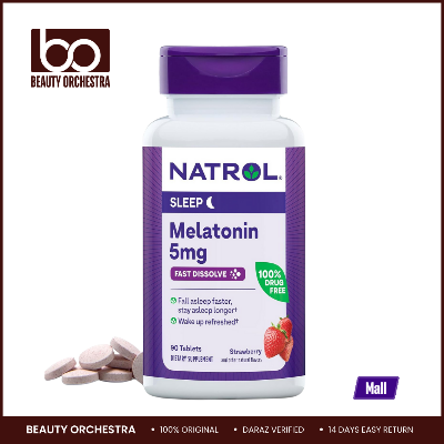 Picture of Natrol Sleep Melatonin 5mg Fast  Dissolve - 90 Tablets