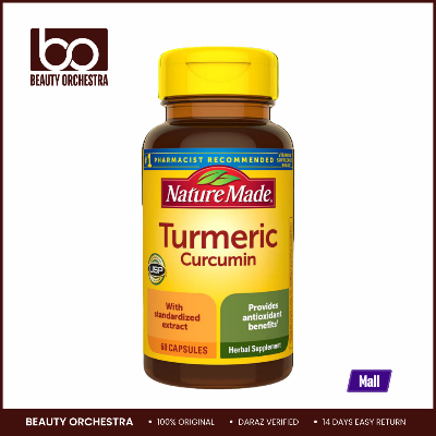 Picture of Nature Made 500 mg Turmeric Curcumin - 60 Capsules