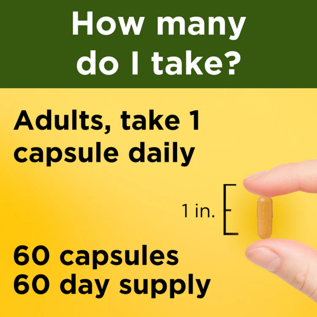 Picture of Nature Made 500 mg Turmeric Curcumin - 60 Capsules