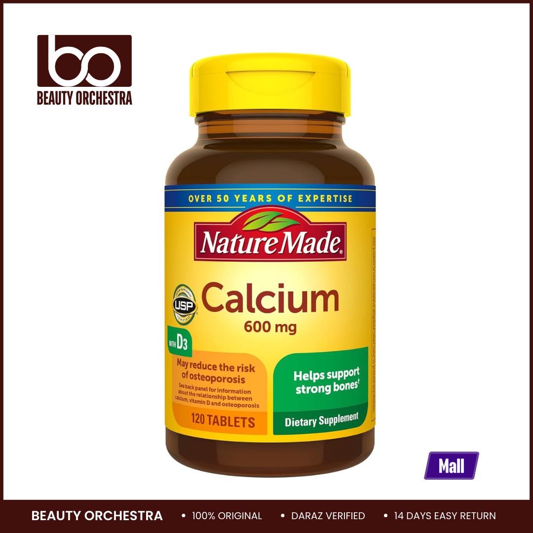 Picture of Nature Made Calcium 600 mg – 120 Tablets