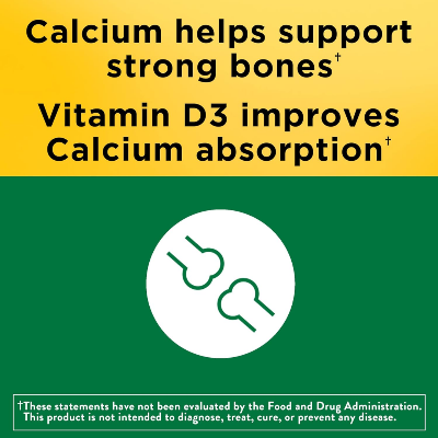 Picture of Nature Made Calcium 600 mg – 120 Tablets