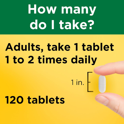 Picture of Nature Made Calcium 600 mg – 120 Tablets