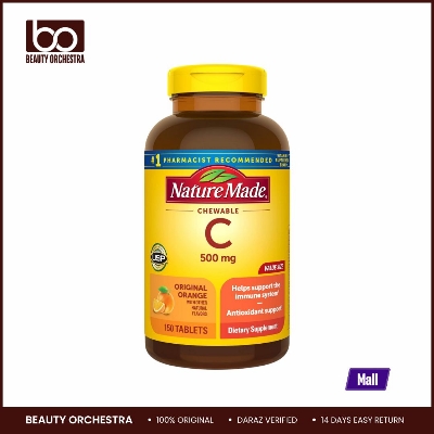 Picture of Nature Made Chewable Vitamin C 500 mg - 150 Tablets 150 Day Supply