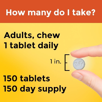 Picture of Nature Made Chewable Vitamin C 500 mg - 150 Tablets 150 Day Supply