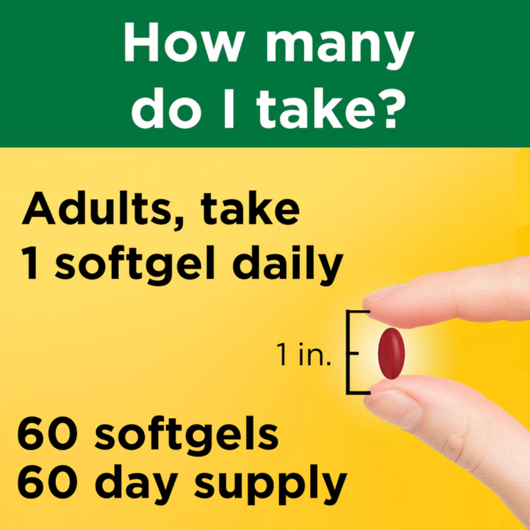 Picture of Nature Made Maximum Strength Vitamin B12 5000mcg - 60 Softgels