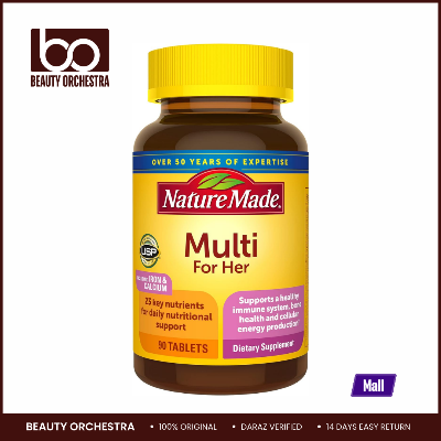Picture of Nature Made Multi For Her Women’s Multivitamin - 90 Tablets