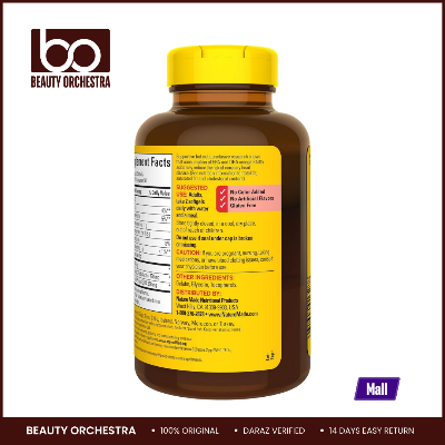 Picture of Nature Made Omega 3 Fish Oil 1200mg (Omega 3 Supplement with 100 Softgels, 50 Day Supply)