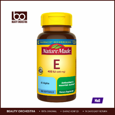 Picture of Nature Made Vitamin E 400 IU (180 mg) dl-Alpha  - 100 Softgels