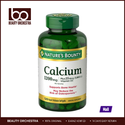 Picture of Nature’s Bounty Calcium Plus Vitamin D3 1200mg - 120 Softgels
