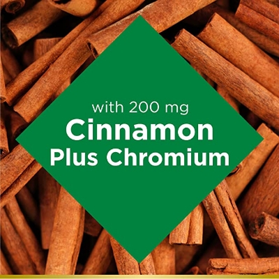 Picture of Nature’s Bounty Cinnamon Plus Chromium 2000mg - 60 Capsules