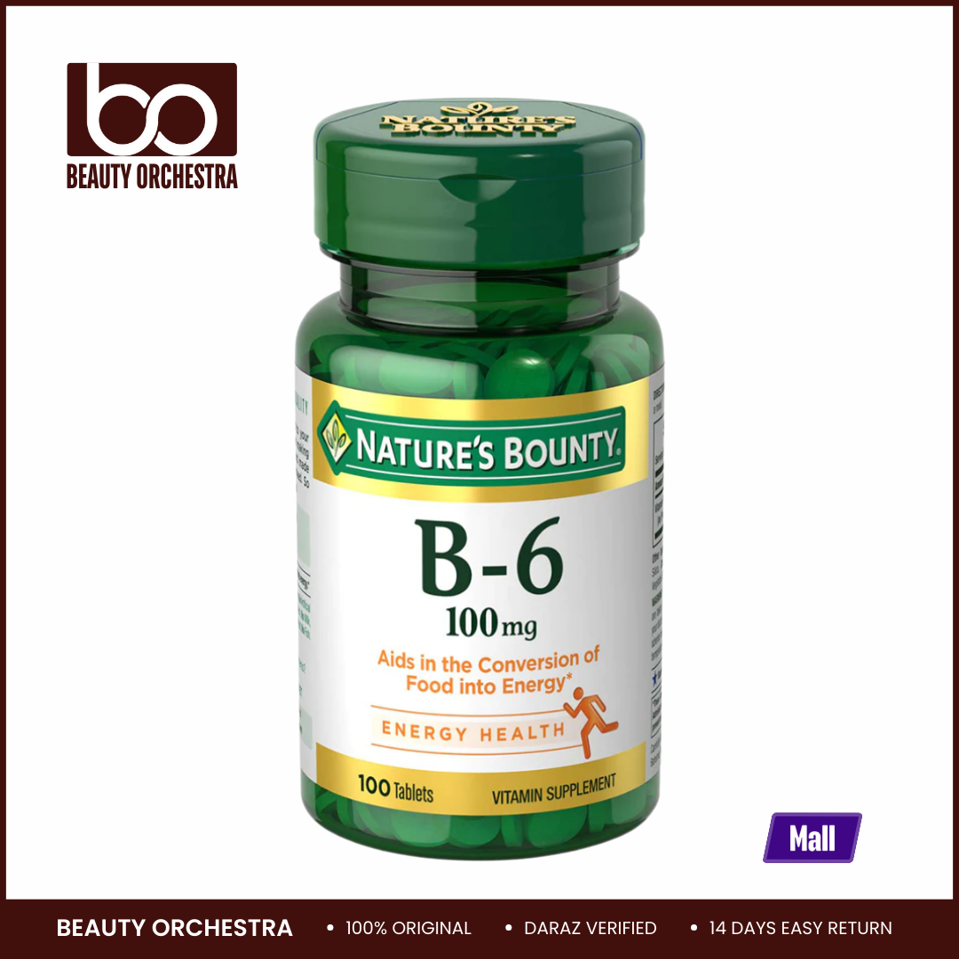 Picture of Nature’s Bounty Vitamin B6 100mg - 100 Tablets