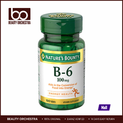 Picture of Nature’s Bounty Vitamin B6 100mg - 100 Tablets