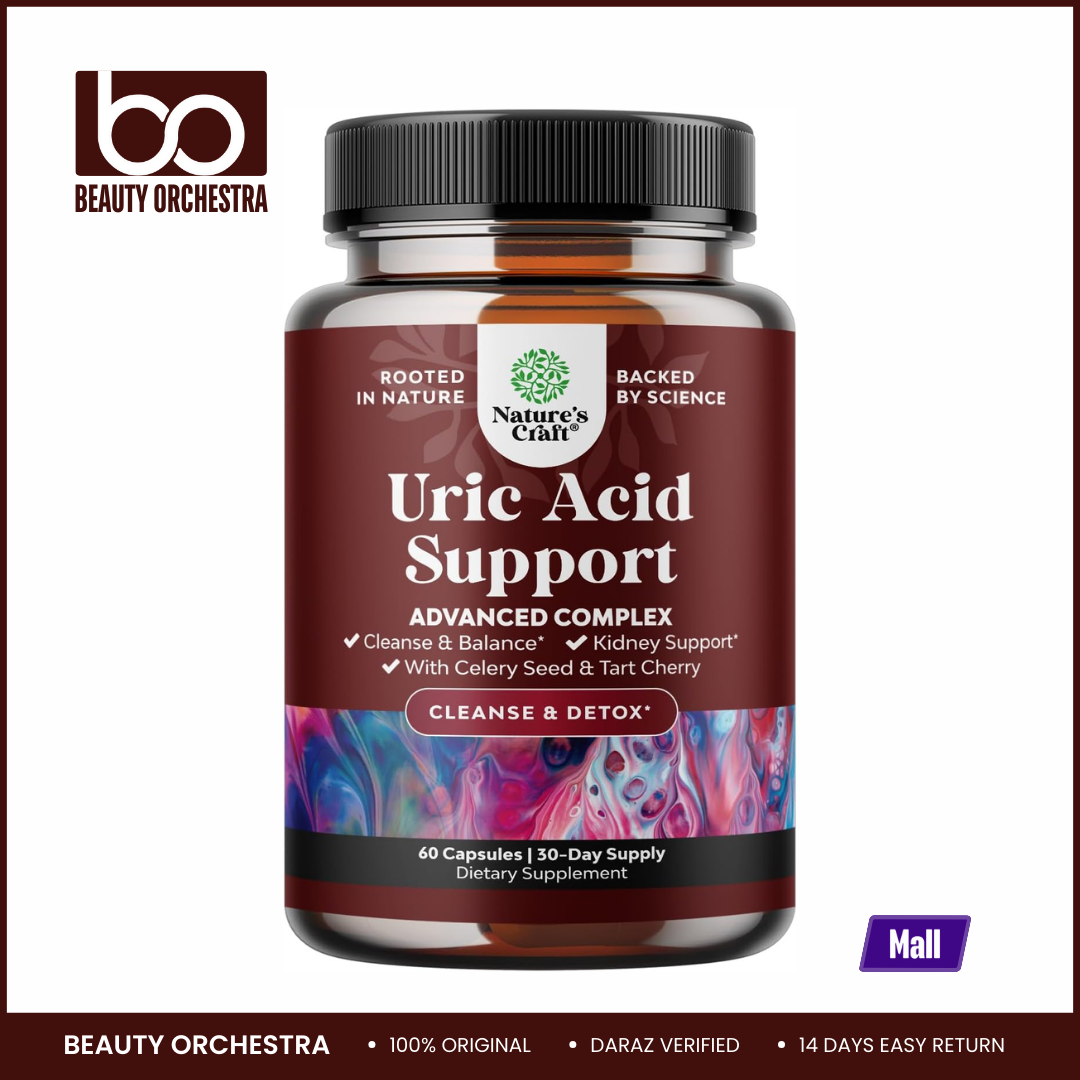 Picture of Nature’s Craft Uric Acid Formula – 60 Capsules