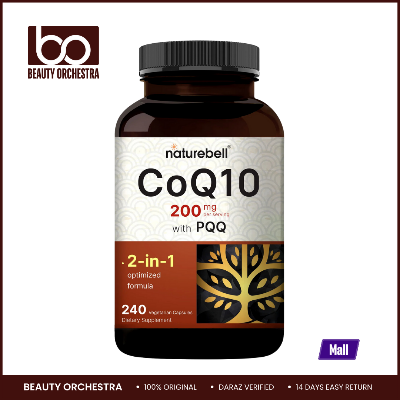 Picture of NatureBell CoQ10 200mg With PQQ - 240 Veggie Capsules