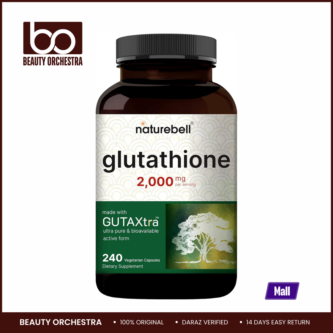 Picture of NatureBell Glutathione 2,000mg - 240 Veggie Capsules