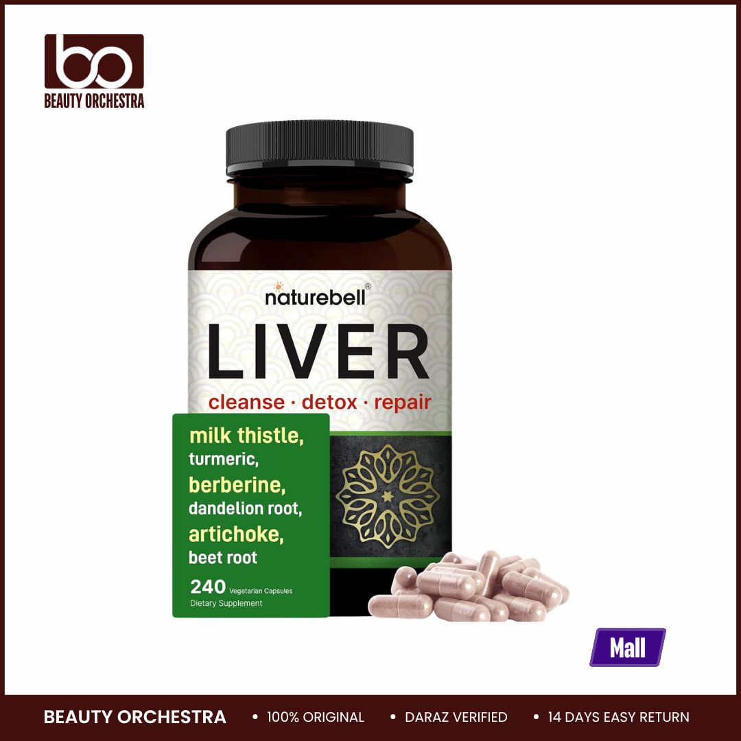 Picture of NatureBell Liver Cleanse Detox & Repair 240 Veggie Capsules