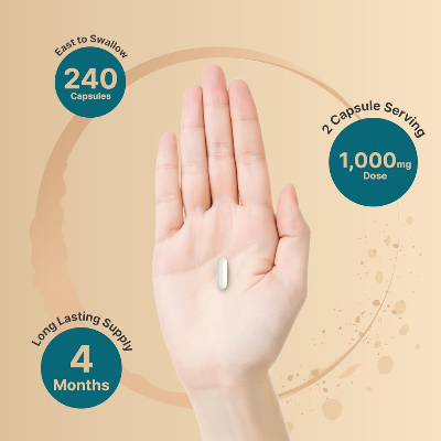 Picture of Naturebell Magnesium Glycinate 1000 mg – 240 Capsules