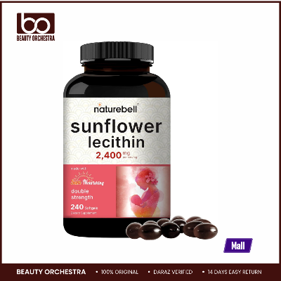Picture of NatureBell Sunflower Lecithin 2,400mg 240 Softgels